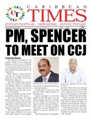 Caribbean Times 86th Issue - Monday 30th January 2017