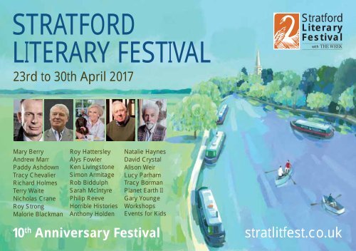 STRATFORD LITERARY FESTIVAL