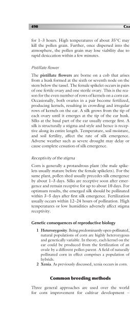 Principles of Plant Genetics and Breeding