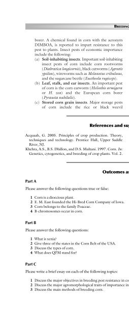 Principles of Plant Genetics and Breeding