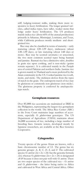 Principles of Plant Genetics and Breeding