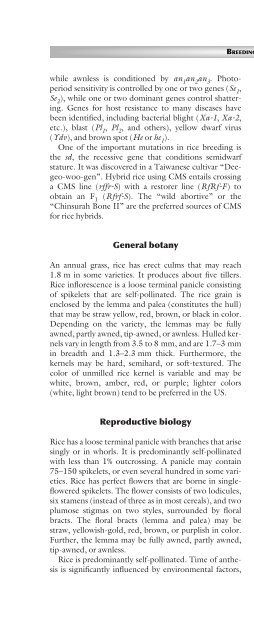 Principles of Plant Genetics and Breeding