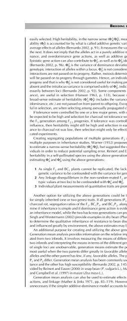 Principles of Plant Genetics and Breeding