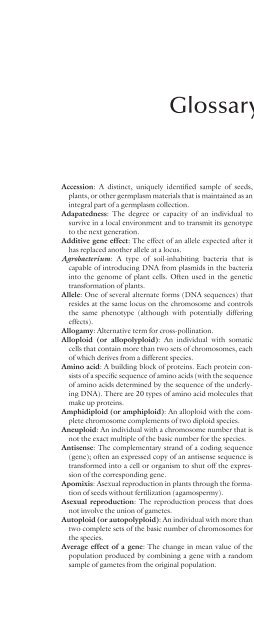 Principles of Plant Genetics and Breeding