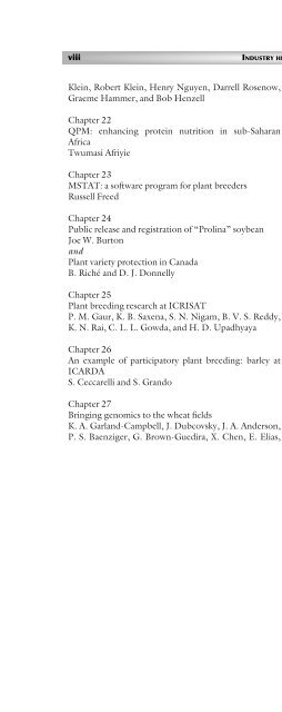 Principles of Plant Genetics and Breeding