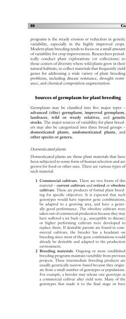 Principles of Plant Genetics and Breeding