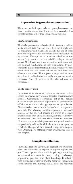 Principles of Plant Genetics and Breeding