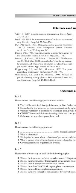 Principles of Plant Genetics and Breeding