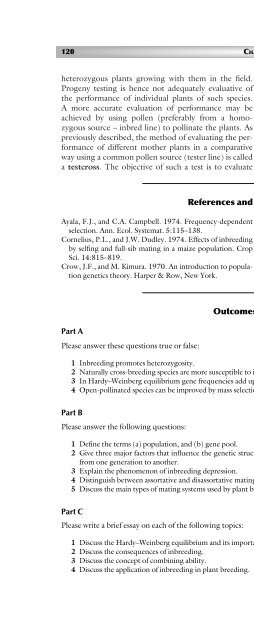 Principles of Plant Genetics and Breeding