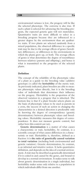 Principles of Plant Genetics and Breeding