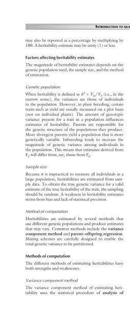 Principles of Plant Genetics and Breeding