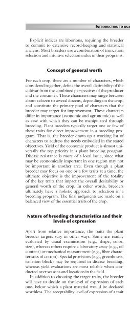 Principles of Plant Genetics and Breeding