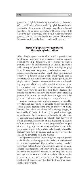 Principles of Plant Genetics and Breeding