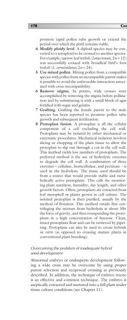 Principles of Plant Genetics and Breeding