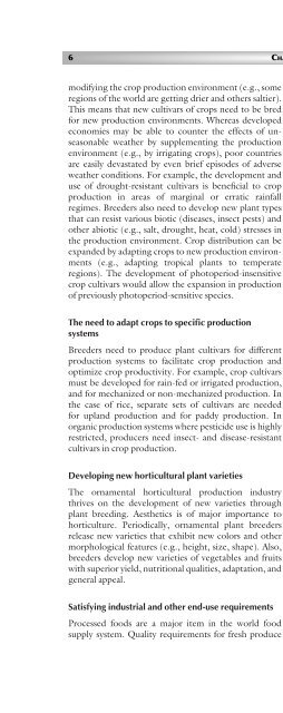 Principles of Plant Genetics and Breeding