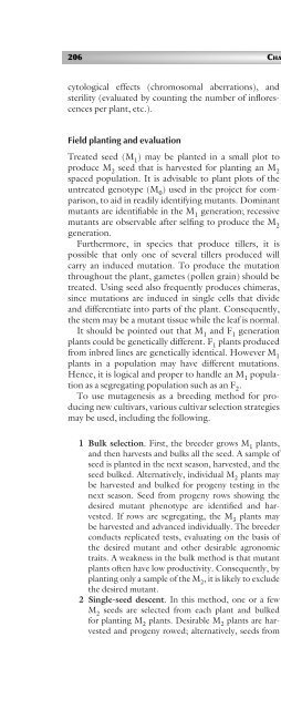 Principles of Plant Genetics and Breeding