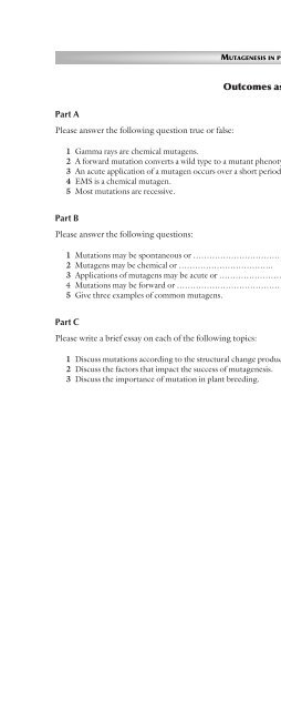 Principles of Plant Genetics and Breeding