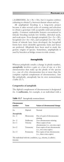 Principles of Plant Genetics and Breeding