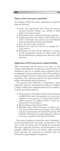 Principles of Plant Genetics and Breeding