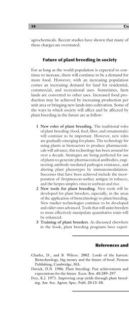 Principles of Plant Genetics and Breeding