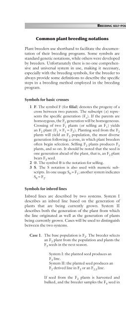 Principles of Plant Genetics and Breeding