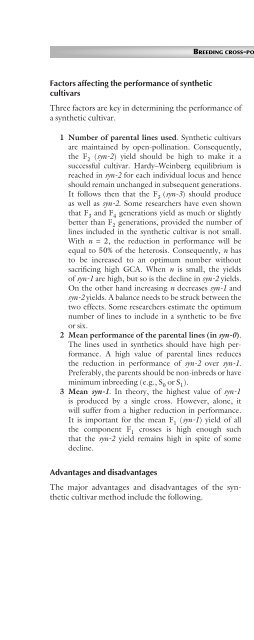 Principles of Plant Genetics and Breeding