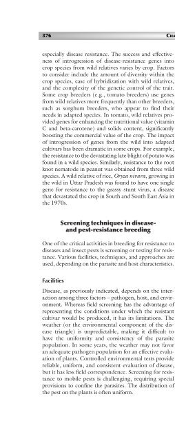 Principles of Plant Genetics and Breeding