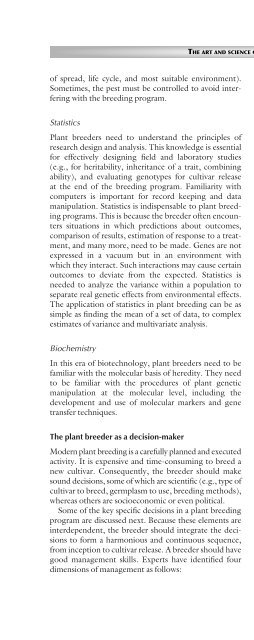 Principles of Plant Genetics and Breeding