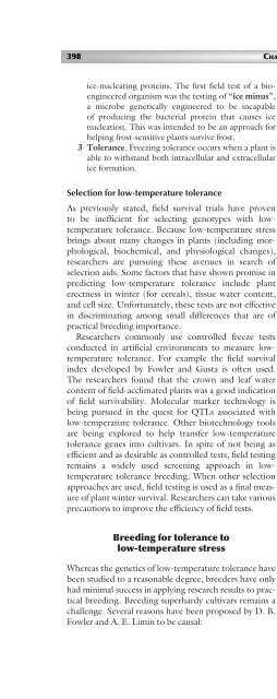 Principles of Plant Genetics and Breeding