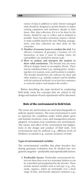 Principles of Plant Genetics and Breeding