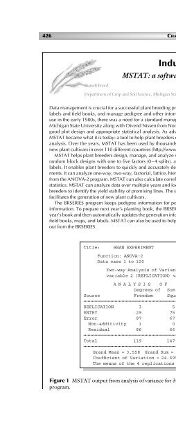 Principles of Plant Genetics and Breeding