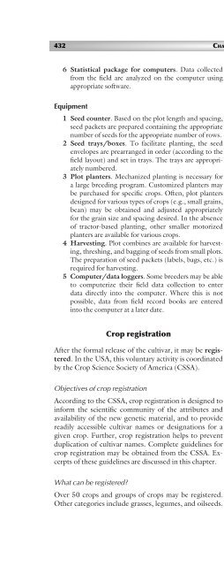 Principles of Plant Genetics and Breeding