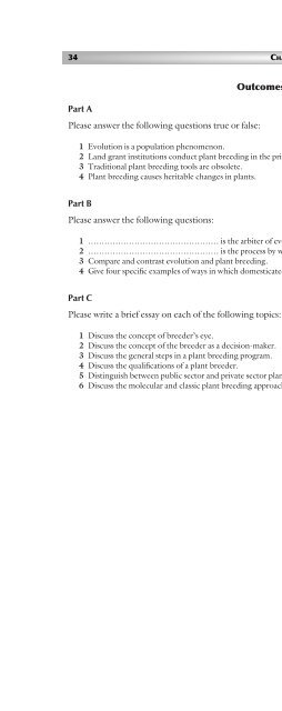 Principles of Plant Genetics and Breeding