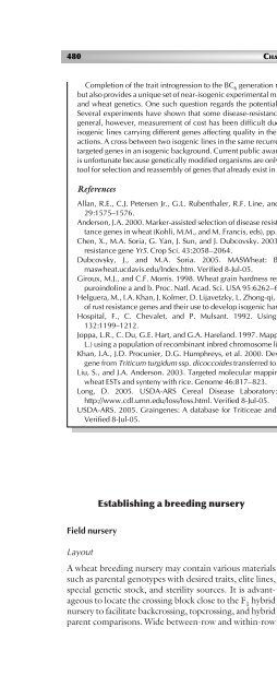 Principles of Plant Genetics and Breeding