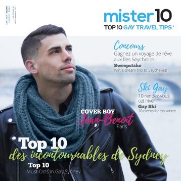mister10, Top 10 Gay Travel Tips - Winter '17 