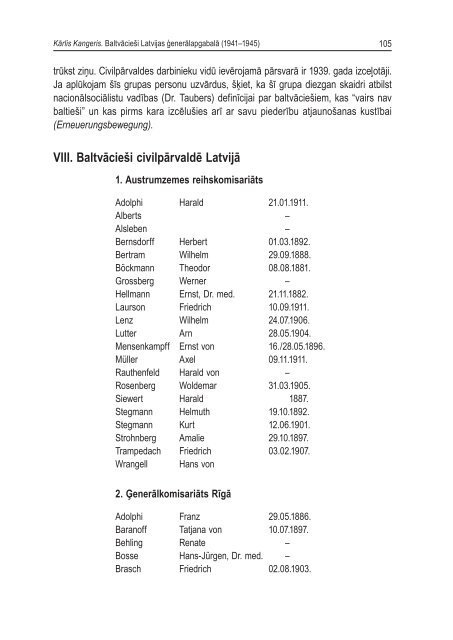 Latvijas VÄ“sturnieku komisijas raksti - 21.sÄ“jums - Valsts prezidenta ...