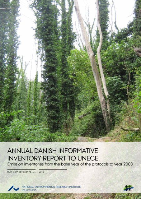 Annual Danish Informative Inventory Report to UNECE. Emission ...