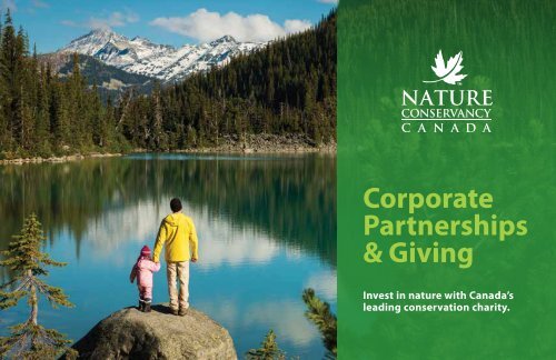 Nature Conservancy of Canada: Corporate Partnerships & Giving