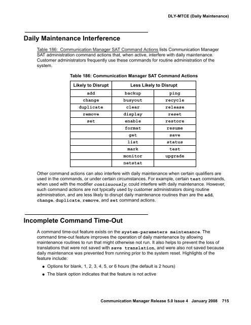 Server Alarms - Avaya Support