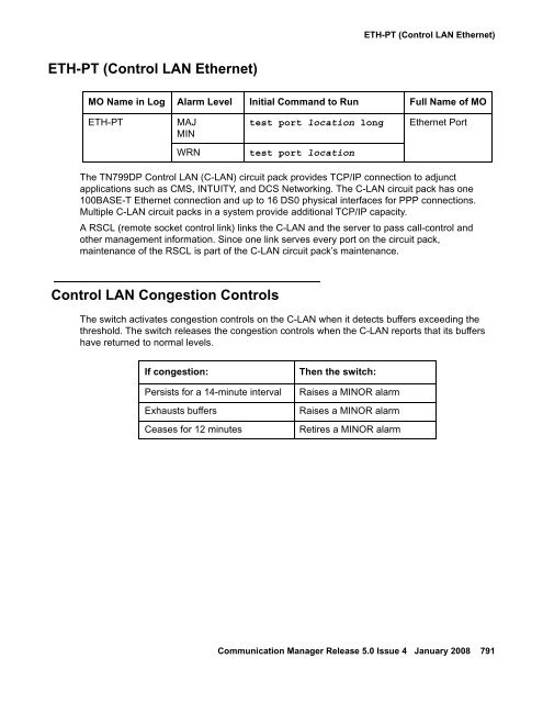 Server Alarms - Avaya Support