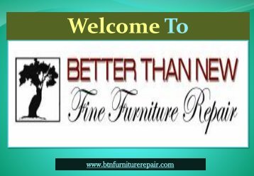 Furniture Restoration Mesa| Better Than New