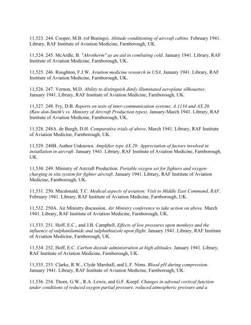 bibliography - Canadian Military History