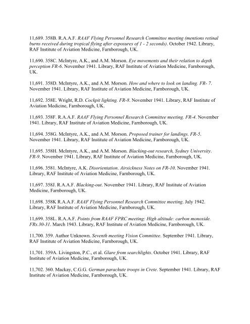 bibliography - Canadian Military History