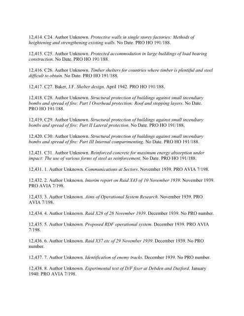 bibliography - Canadian Military History