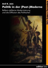 Politik in der (Post-)Moderne - edition fatal