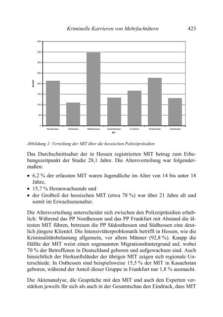 Gewaltdelinquenz – Lange Freiheitsentziehung – Delinquenzverläufe