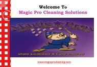 Carpet Cleaners San Clemente| Magic Pro Cleaning Solutions