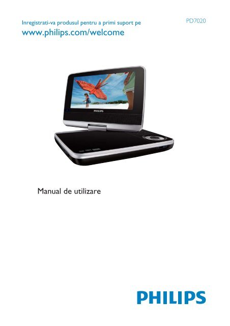 Philips Lecteur de DVD portable - Mode d&rsquo;emploi - RON