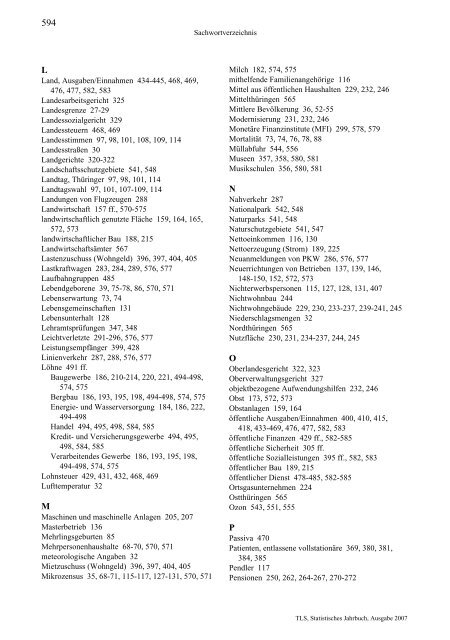 Thüringen - Thüringer Landesamt für Statistik