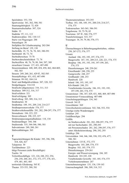 Thüringen - Thüringer Landesamt für Statistik